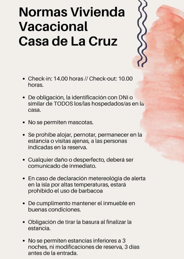 Casa De La Cruz Villa Mazo Exteriör bild